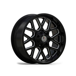 Imagen de Llanta Sportiva 1633 20x9.0 5x114/120 NEGRA MATTE FRENTE MAQ. 20
