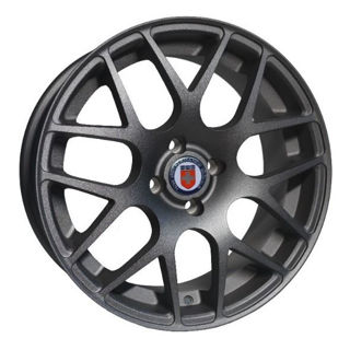 Imagen de Pack De 4 Llantas Hre-p40 R17 4x100 ET30 Dark Grey Matt
