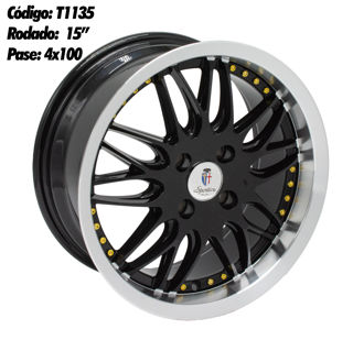 Imagen de Llanta Sportiva Milano R15 - 4X100 - ET35 (T1135)