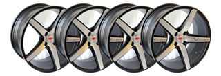 Imagen de Llanta VOSSEN-5154 17X8-4X100 ET35 CB671 MACH.F B. MATT