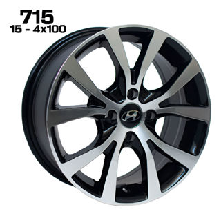 Imagen de Llanta Hyundai - R15 - 4X100 - ET38 (715)