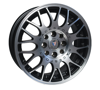 Imagen de Llanta Sportiva T1040 14x6.0 4x100 FRENTE MAQ. GRIS METAL 35