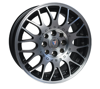 Imagen de Llanta Sportiva T1040 13x5.5 4x100 FRENTE MAQ. GRIS METAL 35